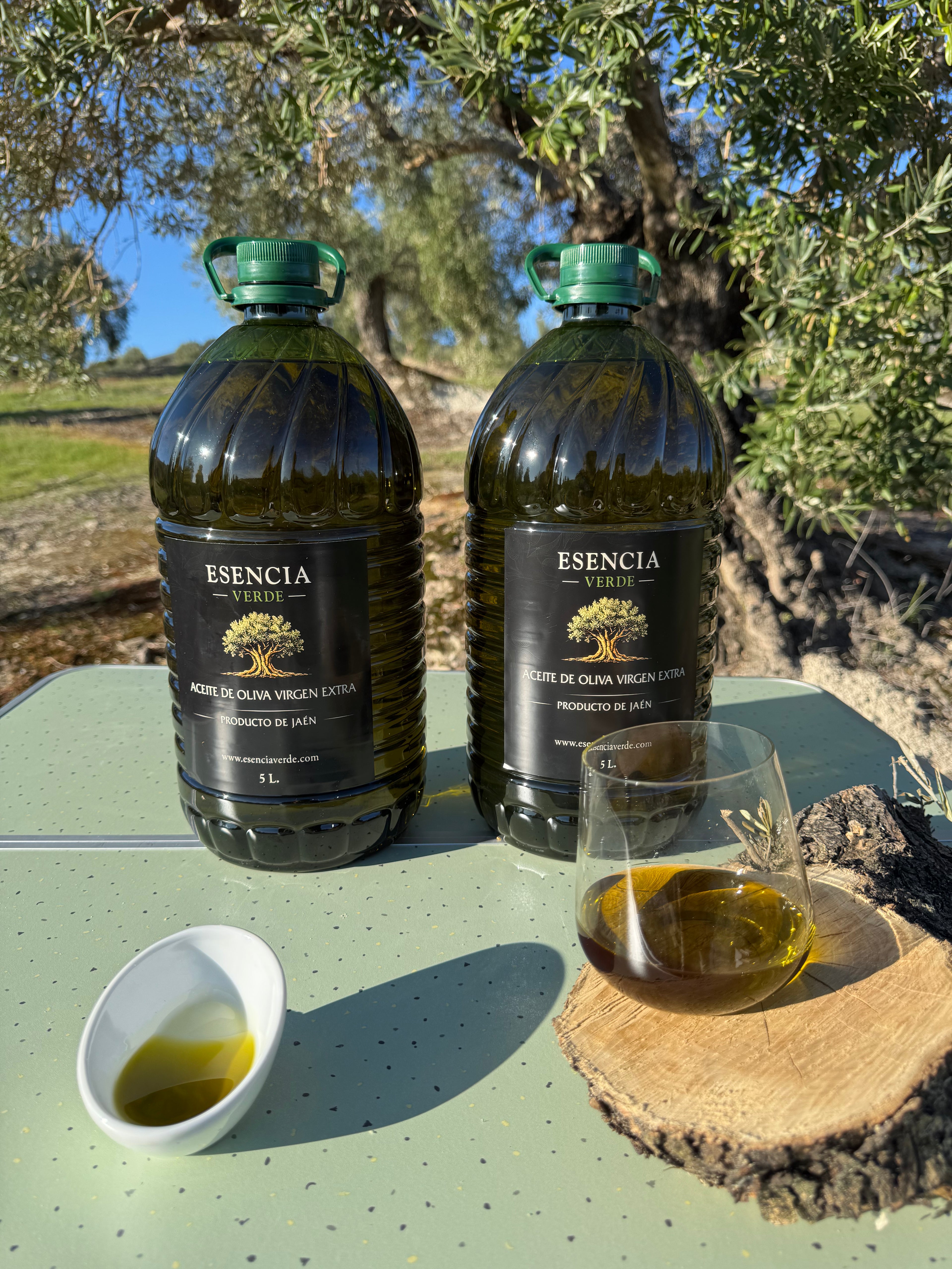 ¡Pack Ahorro 2 Garrafas De 5 Litros! - AOVE de Jaén (Variedad Picual Calidad Premium Cosecha 2025/26)