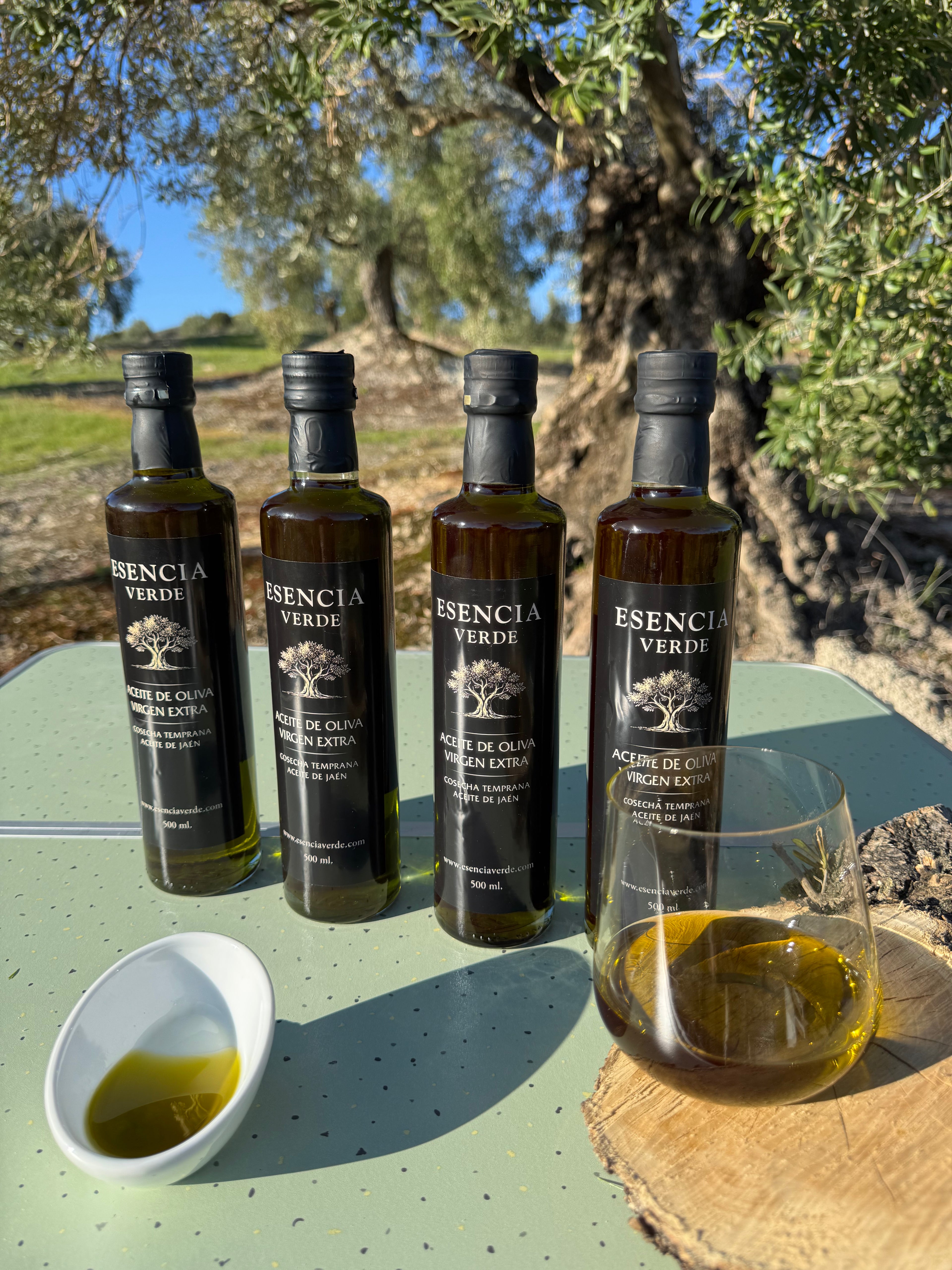 ¡Pack Ahorro 4 Uds! - AOVE Jaén Cosecha Temprana 2025/26 - Edición Limitada Botellas 500 ml (ÚLTIMAS UNIDADES)