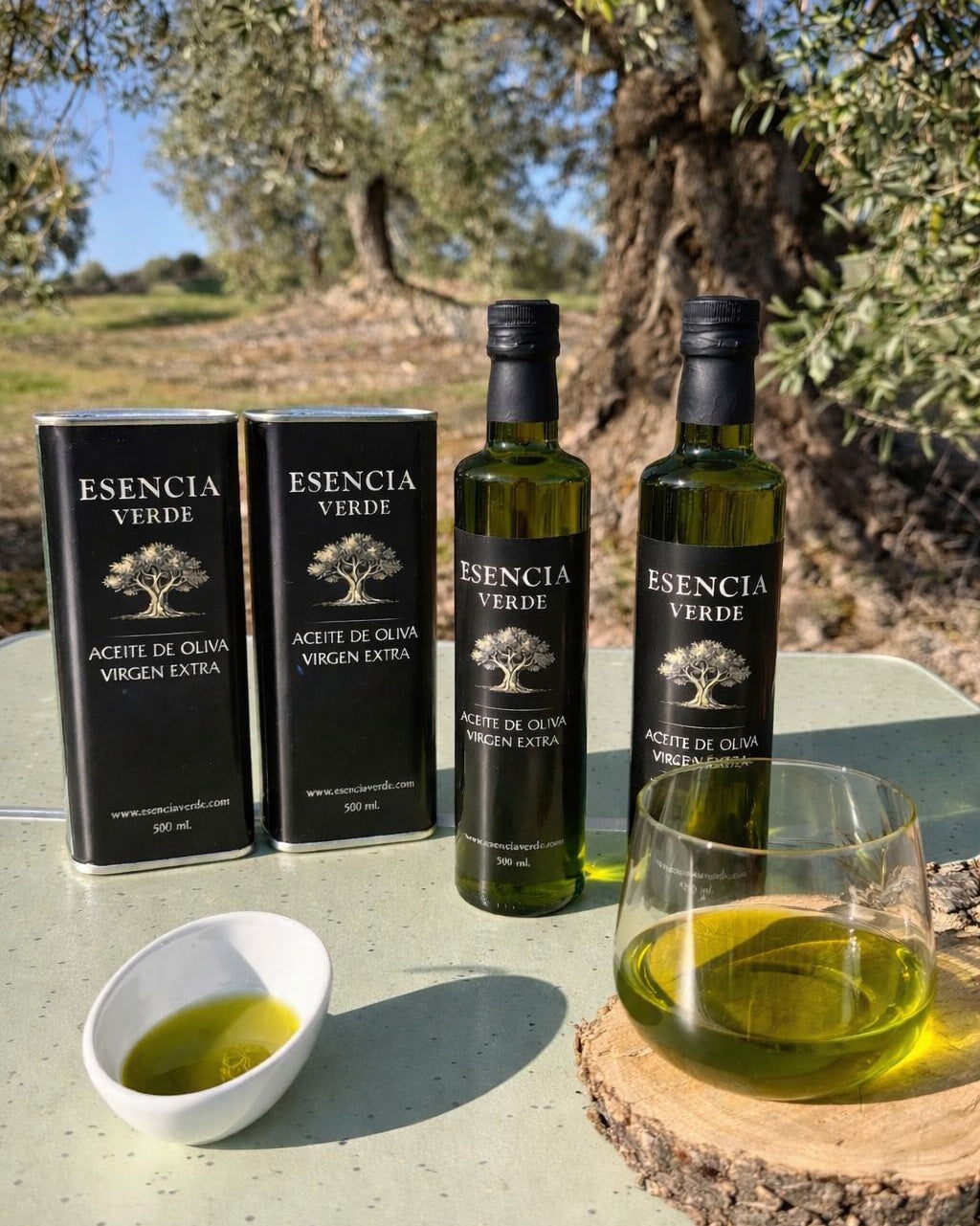 ¡Pack Premium! - 2 Latas AOVE 500 ml + 2 Botellas Cosecha Temprana 500 ml - Variedad Picual Cosecha 2025/26